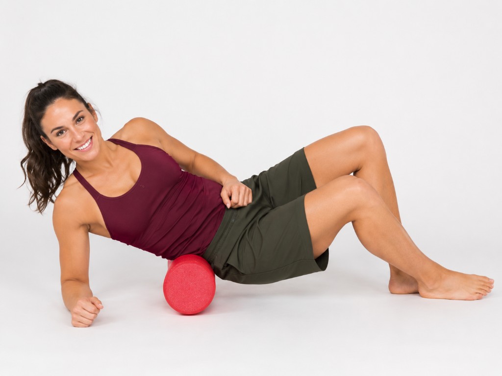 Foam Roller Quadratus Lumborum demonstration