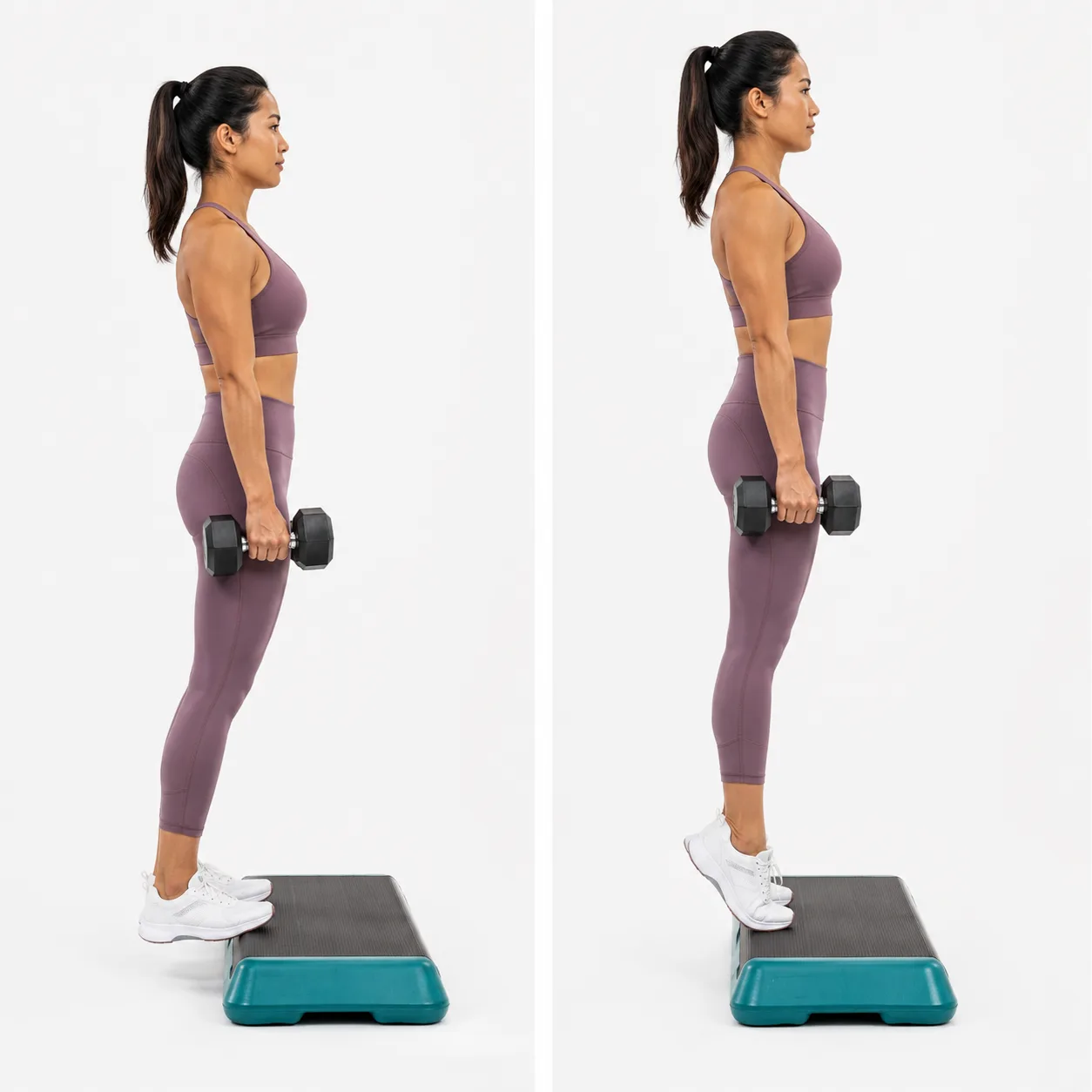 Straight-Knee Calf Raise demonstration