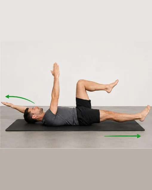 Dead Bug with Posterior Pelvic Tilt — view 2 of 2