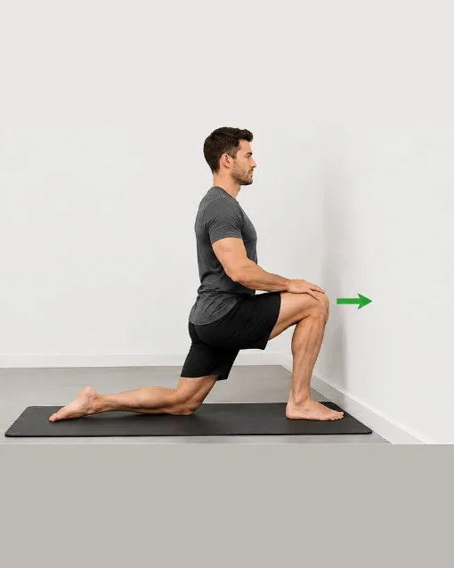 Knee-to-Wall Ankle Mobilization — view 2 of 2