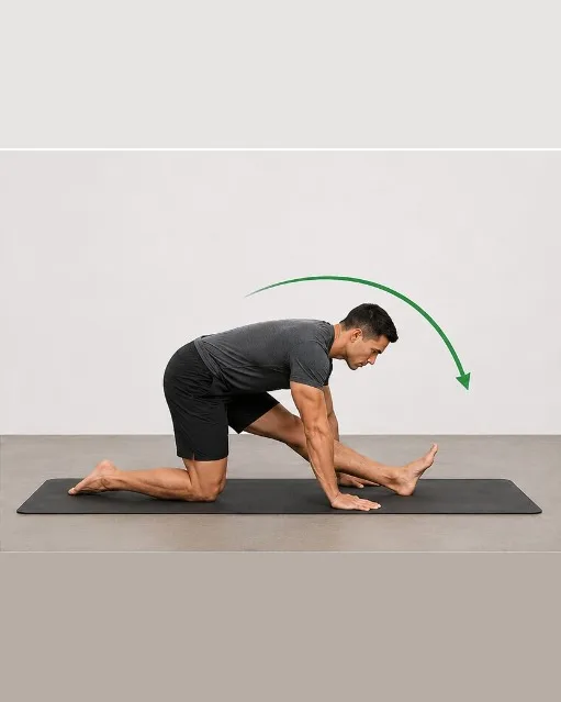 Kneeling Half-Split Hinge — view 2 of 2