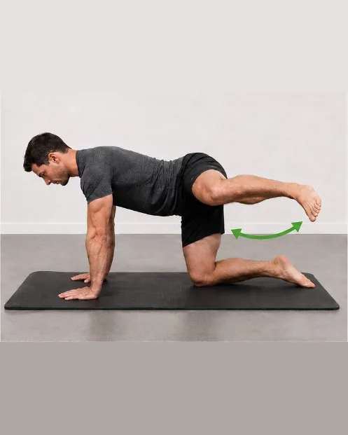 Quadruped Hip Abduction and Extension — view 2 of 2