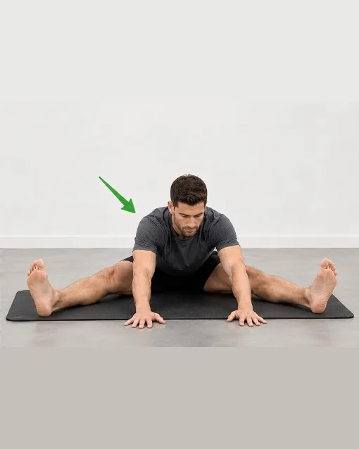 Seated Straddle Forward Hinge — view 2 of 2