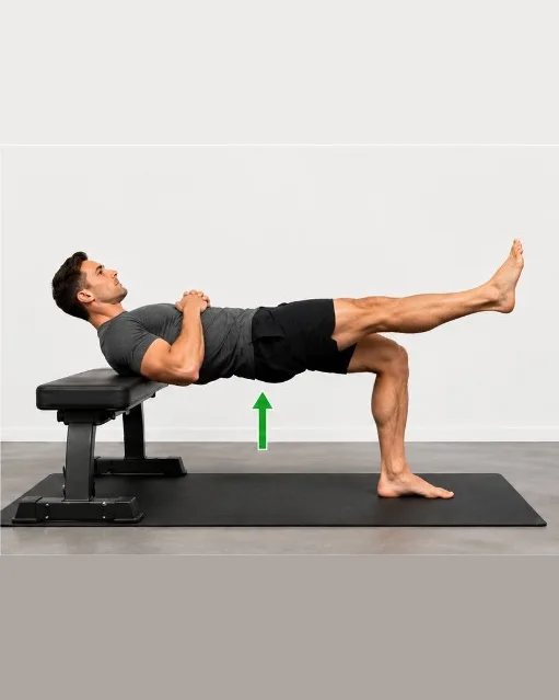 Single-Leg Hip Thrust — view 2 of 2