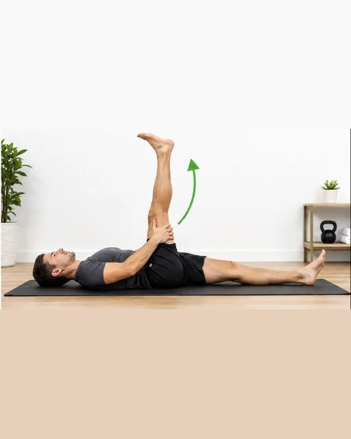 Supine Sciatic Nerve Glide (Flossing) — view 2 of 2