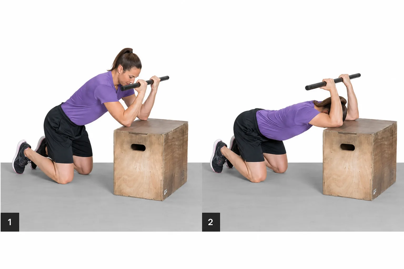 Box T-Spine Stretch demonstration