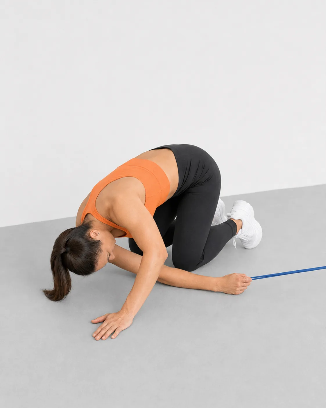 Band-Assisted Thread-the-Needle Thoracic Rotation — view 2 of 2