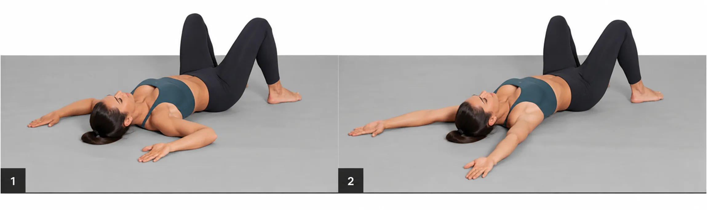Supine Floor Angel demonstration