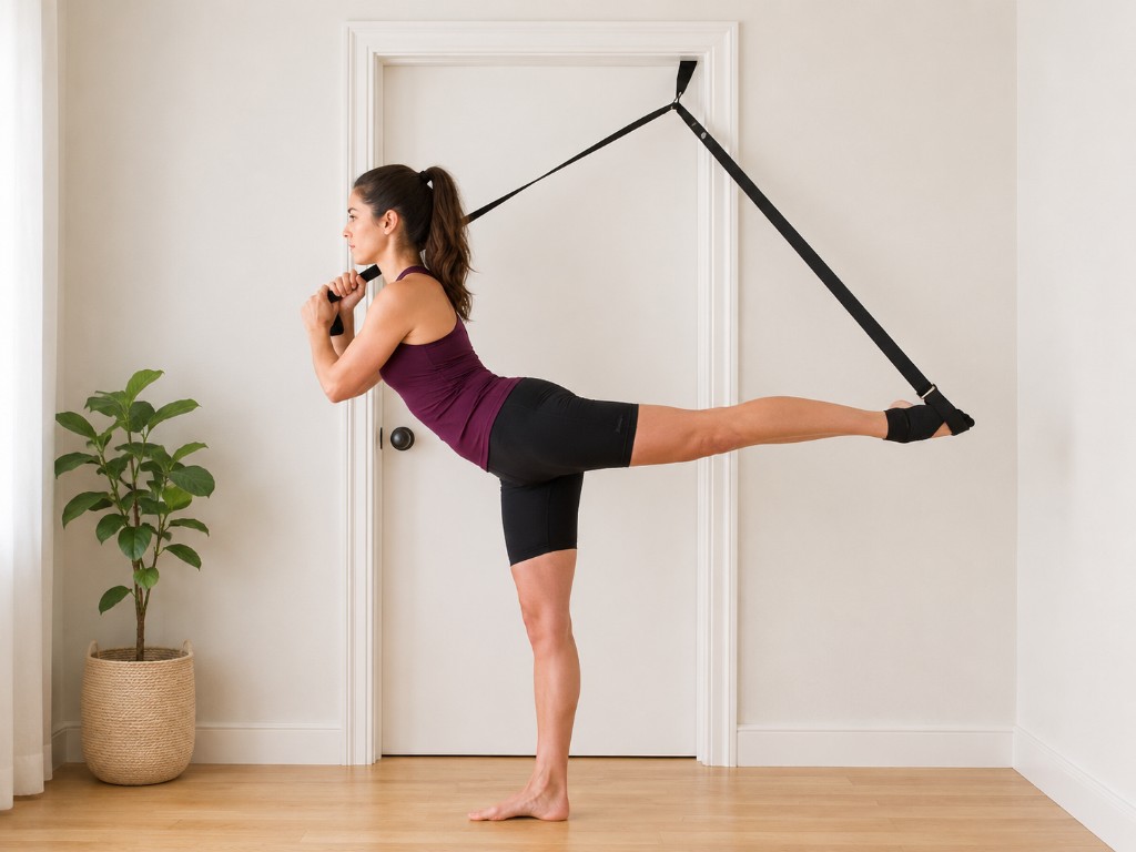 Back Leg Flex Pull demonstration