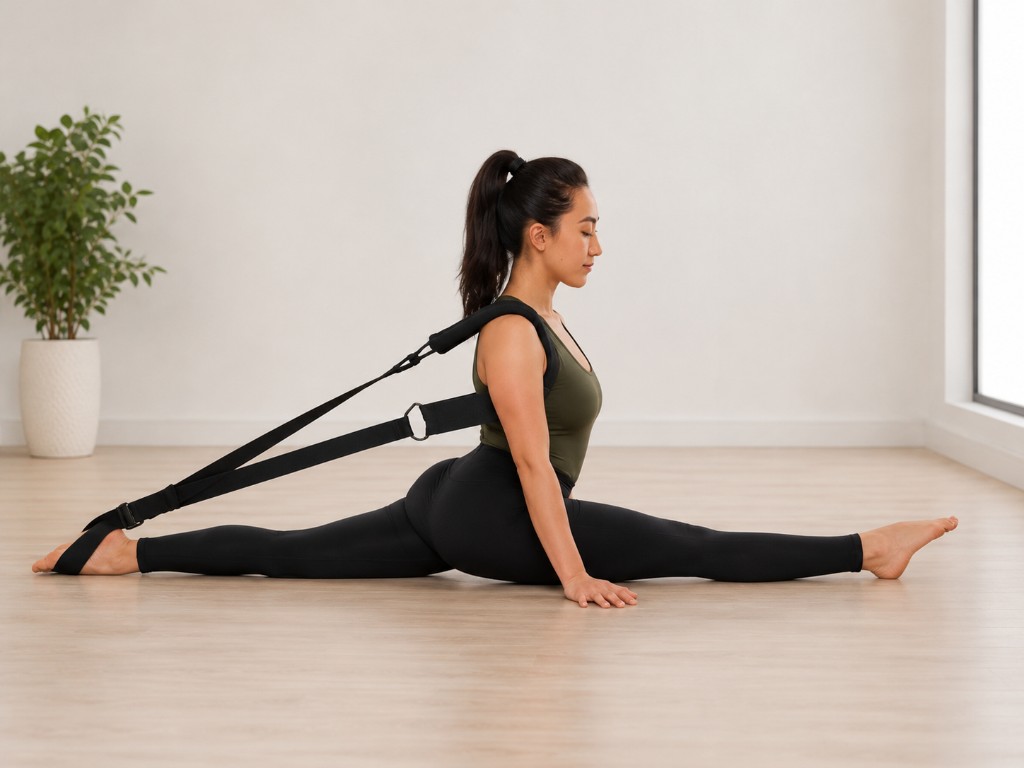 Front Split demonstration